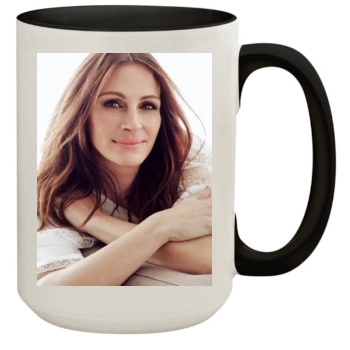 Julia Roberts 15oz Colored Inner & Handle Mug