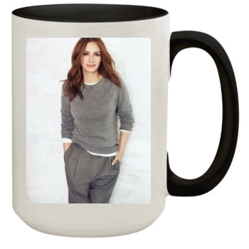 Julia Roberts 15oz Colored Inner & Handle Mug