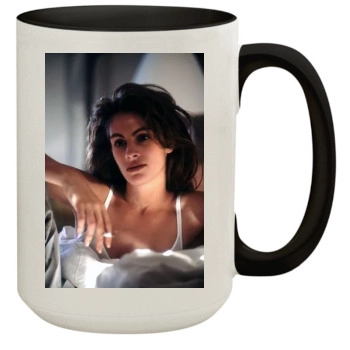 Julia Roberts 15oz Colored Inner & Handle Mug