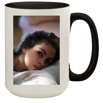 Julia Roberts 15oz Colored Inner & Handle Mug