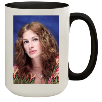 Julia Roberts 15oz Colored Inner & Handle Mug