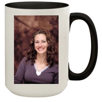 Julia Roberts 15oz Colored Inner & Handle Mug