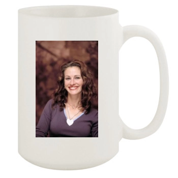 Julia Roberts 15oz White Mug