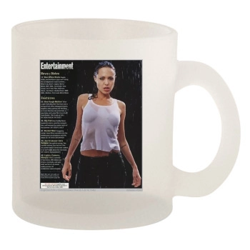 Angelina Jolie 10oz Frosted Mug