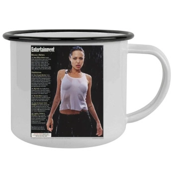 Angelina Jolie Camping Mug