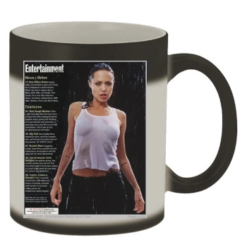 Angelina Jolie Color Changing Mug