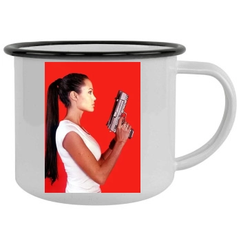 Angelina Jolie Camping Mug