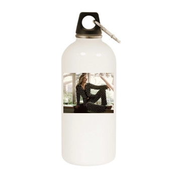 Julia Roberts White Water Bottle With Carabiner