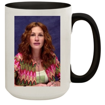 Julia Roberts 15oz Colored Inner & Handle Mug