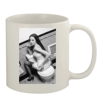 Angelina Jolie 11oz White Mug