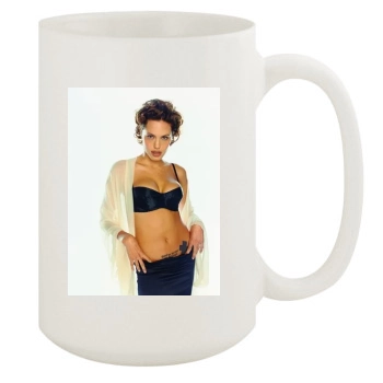 Angelina Jolie 15oz White Mug