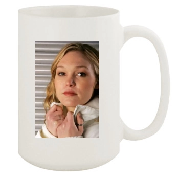 Julia Stiles 15oz White Mug