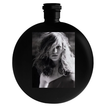 Julia Stiles Round Flask