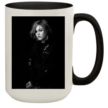 Julia Stiles 15oz Colored Inner & Handle Mug