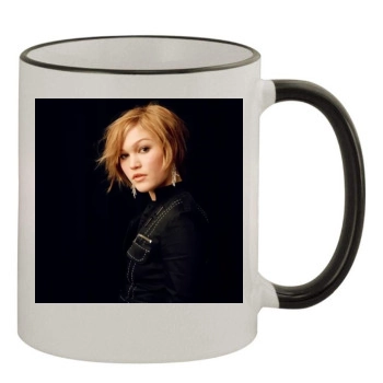 Julia Stiles 11oz Colored Rim & Handle Mug