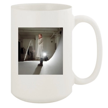 Julia Stiles 15oz White Mug