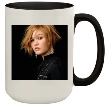 Julia Stiles 15oz Colored Inner & Handle Mug