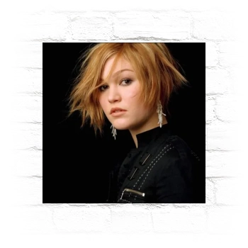 Julia Stiles Metal Wall Art