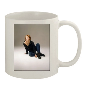 Julia Stiles 11oz White Mug