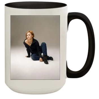 Julia Stiles 15oz Colored Inner & Handle Mug