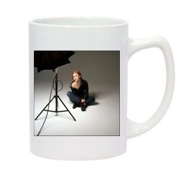 Julia Stiles 14oz White Statesman Mug