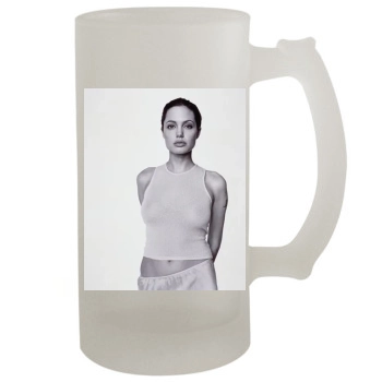 Angelina Jolie 16oz Frosted Beer Stein