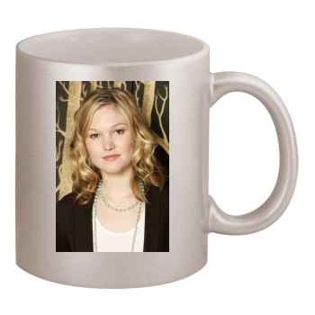 Julia Stiles 11oz Metallic Silver Mug