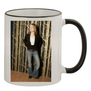 Julia Stiles 11oz Colored Rim & Handle Mug