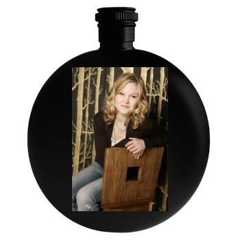 Julia Stiles Round Flask