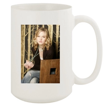 Julia Stiles 15oz White Mug