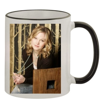 Julia Stiles 11oz Colored Rim & Handle Mug