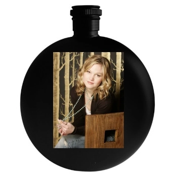 Julia Stiles Round Flask