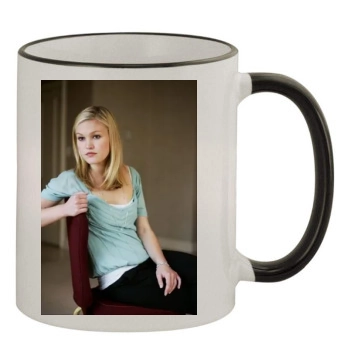 Julia Stiles 11oz Colored Rim & Handle Mug