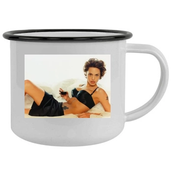 Angelina Jolie Camping Mug