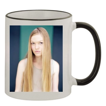 Julia Stiles 11oz Colored Rim & Handle Mug