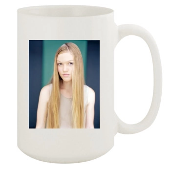 Julia Stiles 15oz White Mug