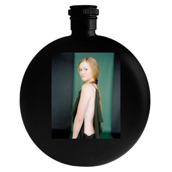 Julia Stiles Round Flask