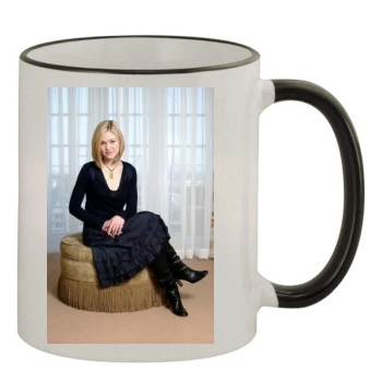 Julia Stiles 11oz Colored Rim & Handle Mug