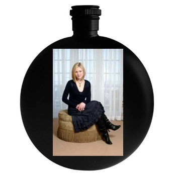 Julia Stiles Round Flask