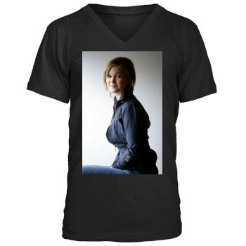 Julia Stiles Men's V-Neck T-Shirt