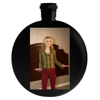 Julia Stiles Round Flask