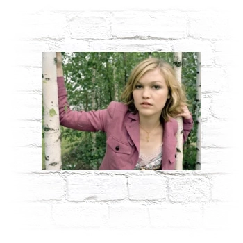 Julia Stiles Metal Wall Art