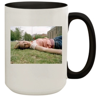 Julia Stiles 15oz Colored Inner & Handle Mug