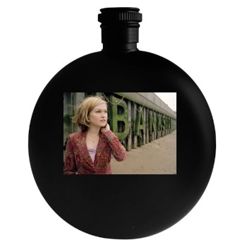 Julia Stiles Round Flask