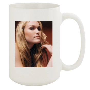 Julia Stiles 15oz White Mug