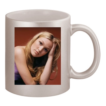 Julia Stiles 11oz Metallic Silver Mug