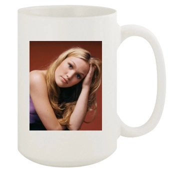 Julia Stiles 15oz White Mug