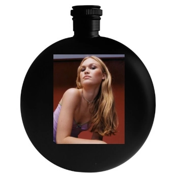 Julia Stiles Round Flask