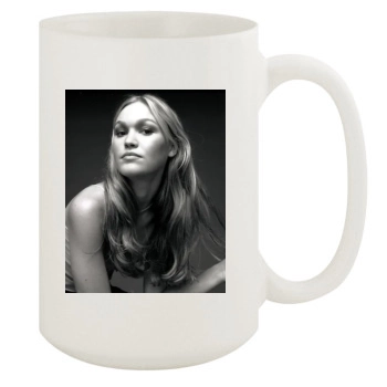 Julia Stiles 15oz White Mug