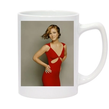 Julia Stiles 14oz White Statesman Mug